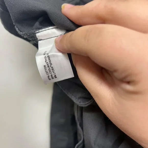 Duluth Trading Cargo Shorts 24W Gray Cotton Blend CurveSetter Waistband - Picture 5 of 9